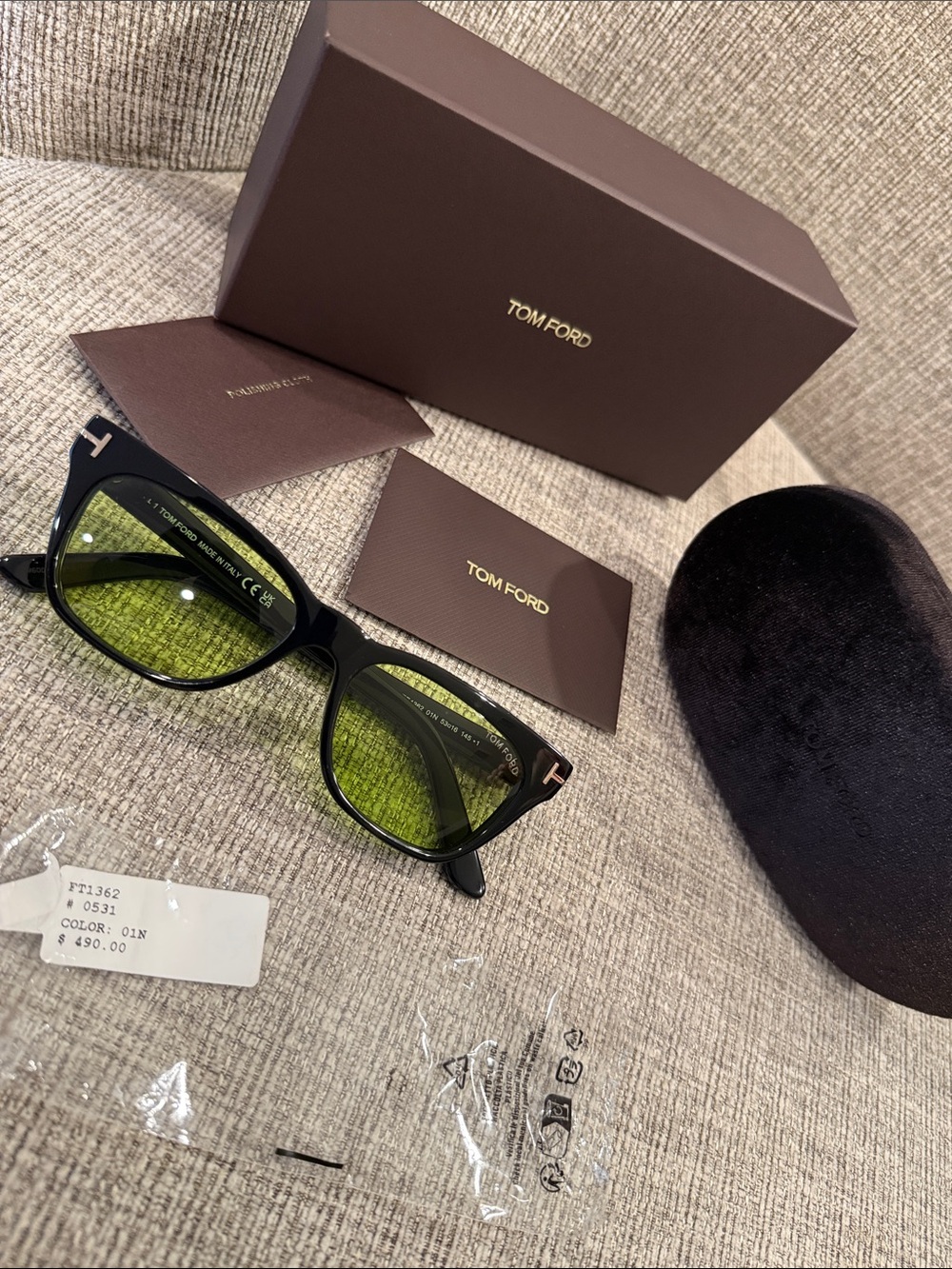 Tom Ford Black Sunglasses